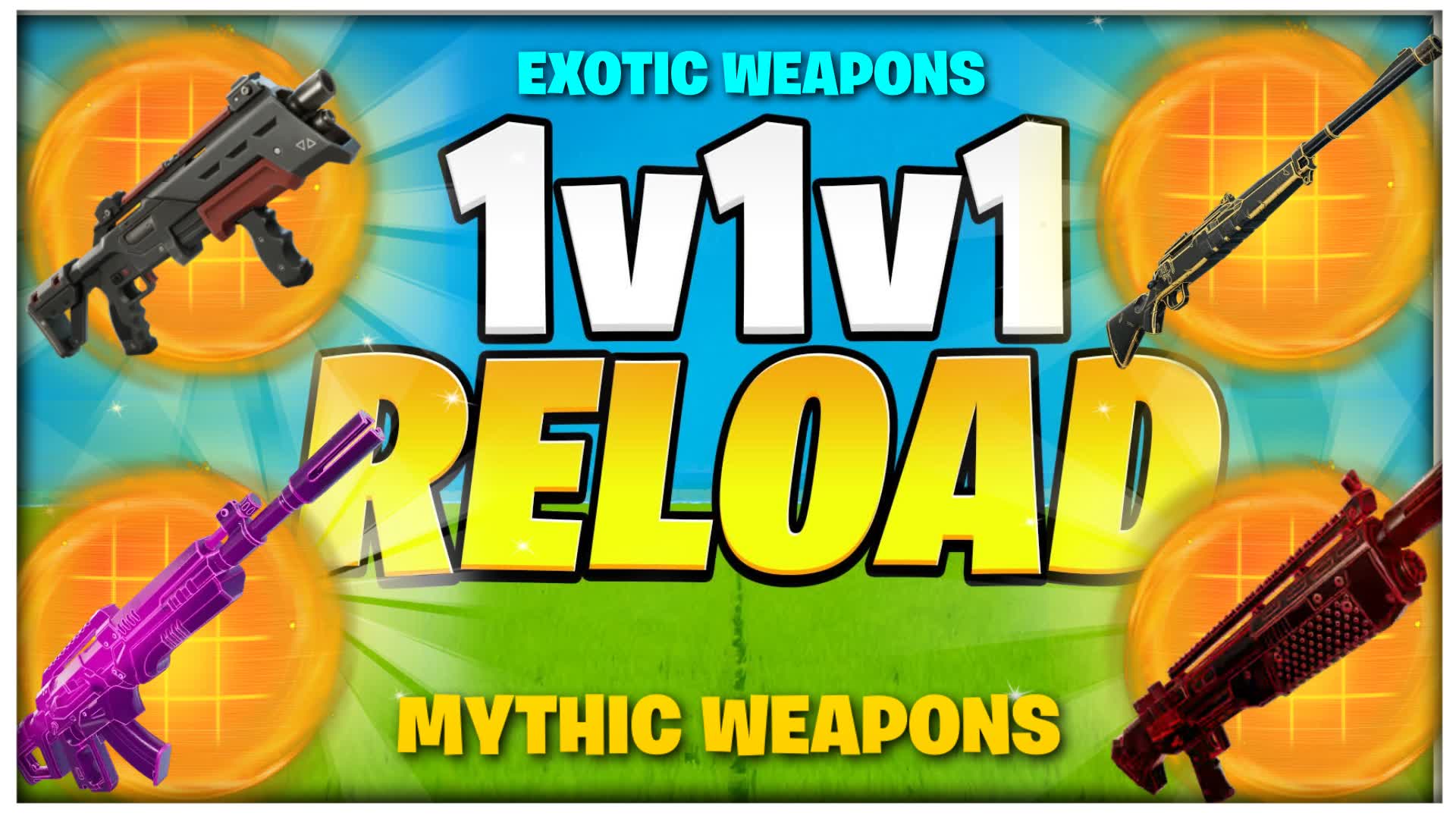 Reload • Realistics • 1v1v1 • Zone Wars