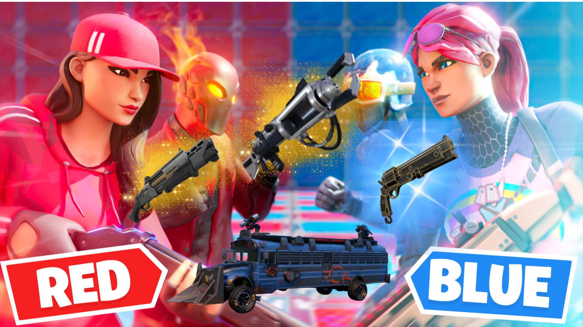 Red VS Blue 🔴🔵