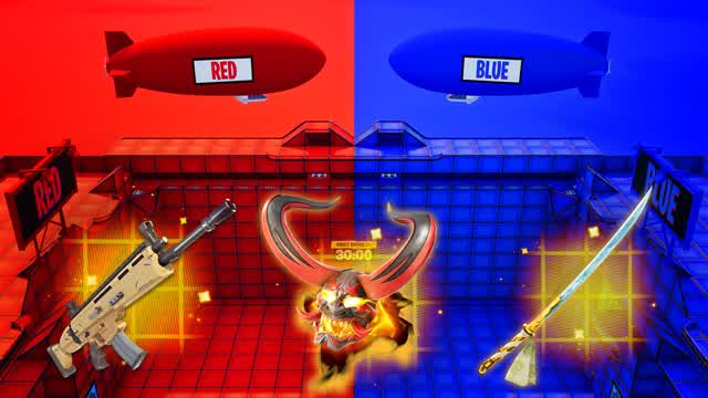 ULTRA RED VS BLUE CRAZY 🔴🔵