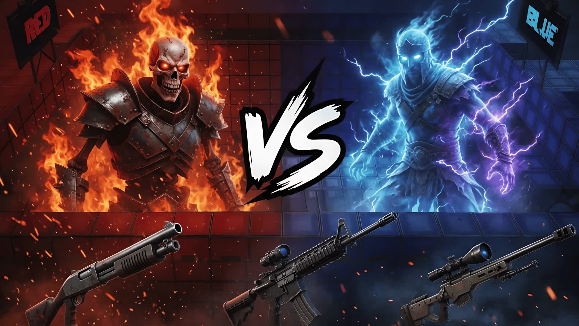 RED VS BLUE OG🔴🔴🔴