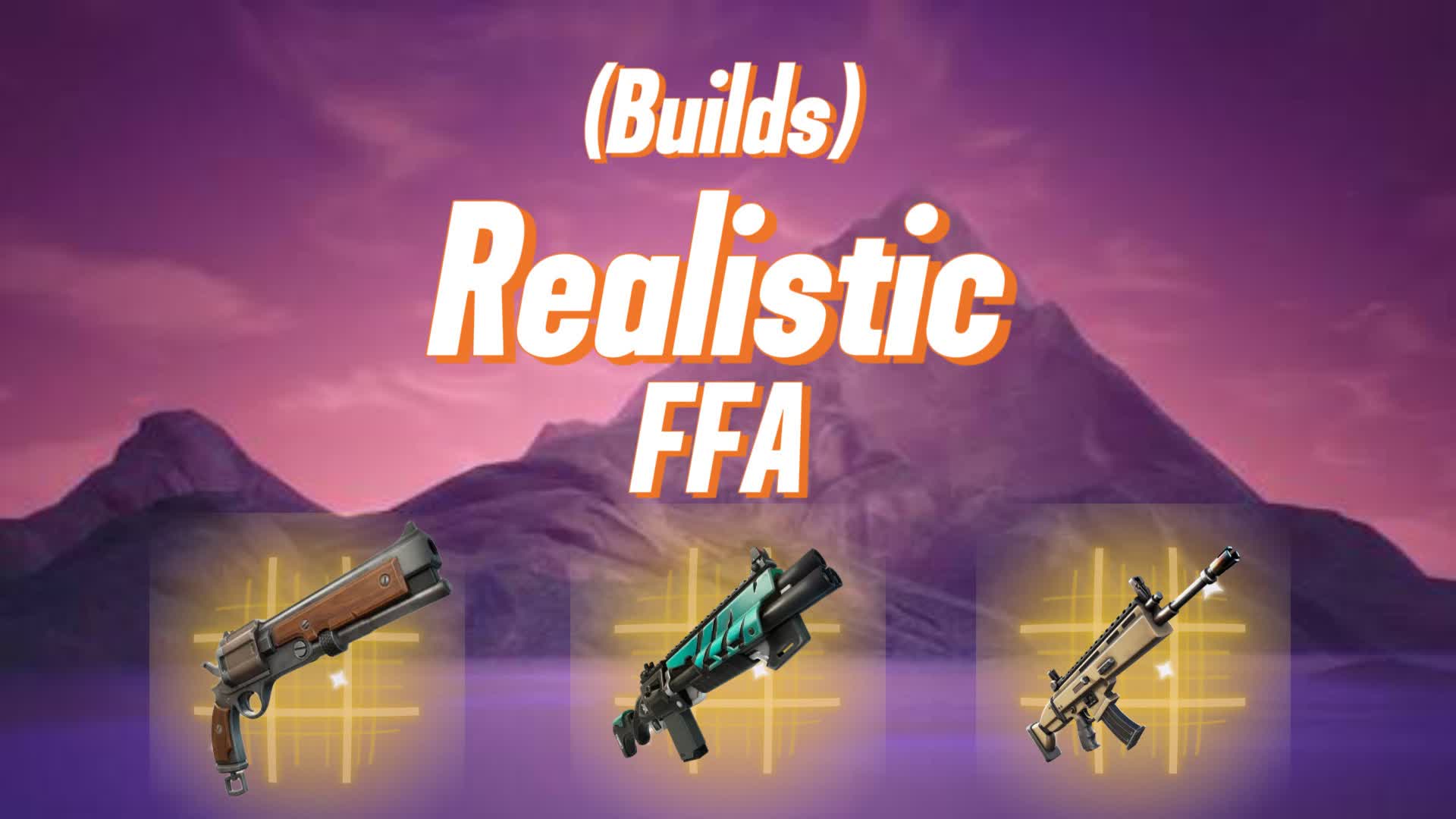 リアルな全武器！ ランダムチーム (建築)