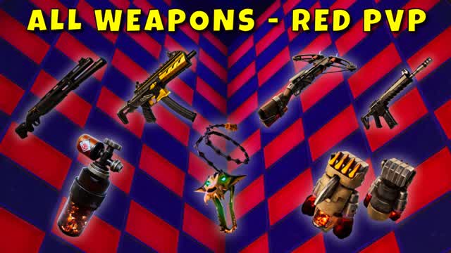 All Weapons Red PVP Arena