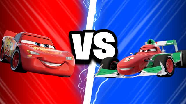 MCQUEEN VS FRANCESCO 🔴🔵