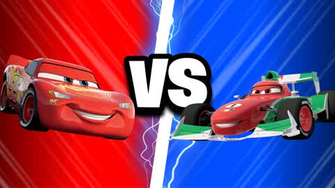 MCQUEEN VS FRANCESCO 🔴🔵