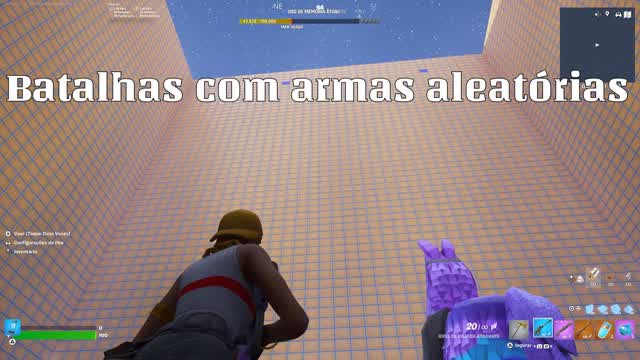 Batalhas com armas aleatória