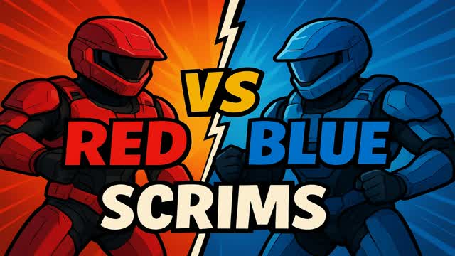 Red Vs Blue Scrims 🔴🔵
