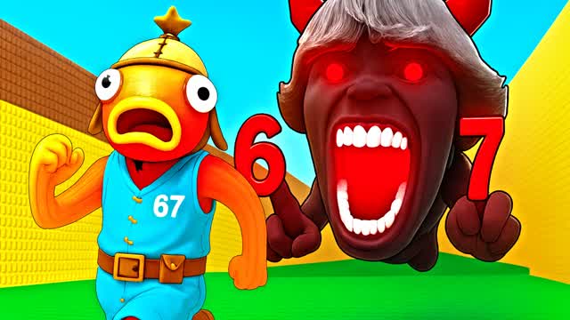 DON`T GET CRUSHED BY 67 parkour deathrun