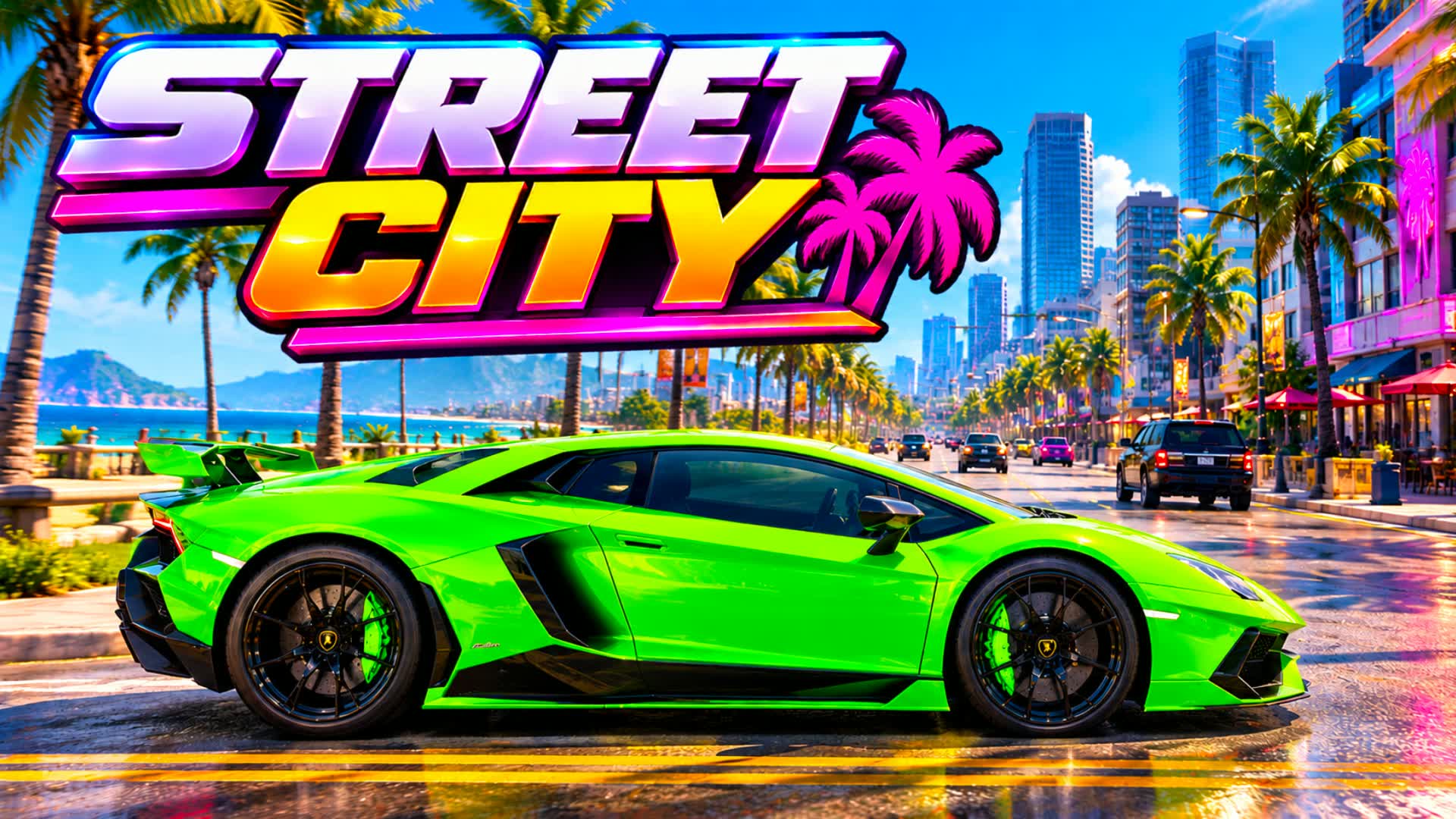 Street City Drive 🚗 - Fortnite island 8714-7755-7537 by Dylzaah