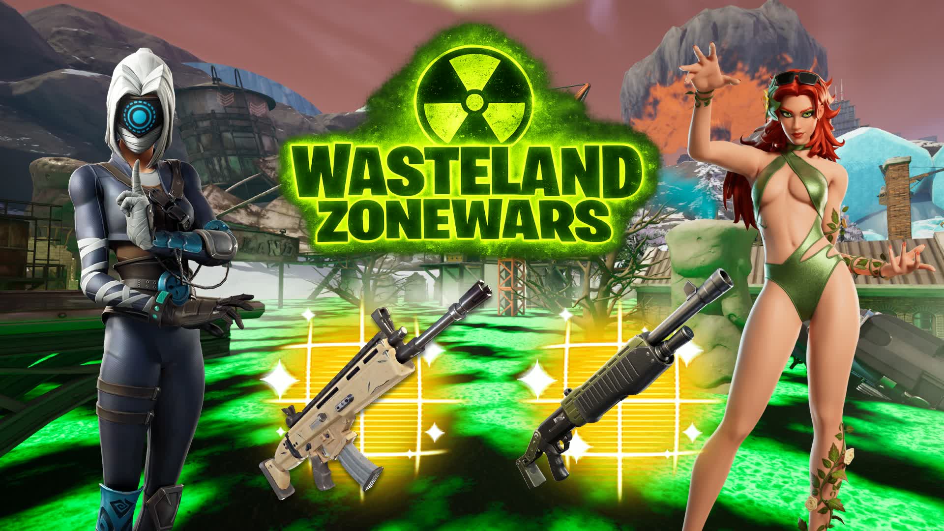 WasteLand Zonewars | Radioactive Floor☢️