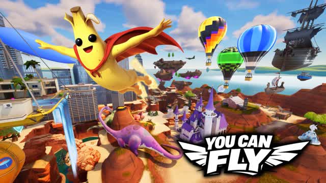 YOU CAN FLY Free Flight Float Glide Soar