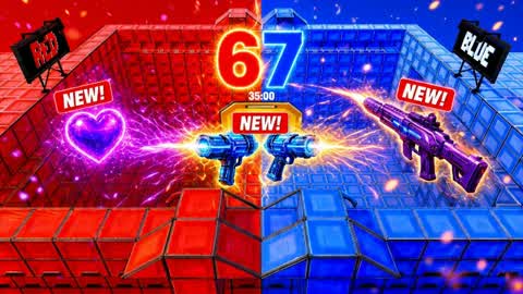 SUPER CRAZY RED VS BLUE 🔴🔵67