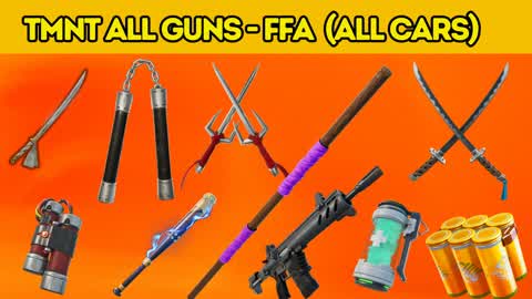TMNT - ALL GUNS FFA ( ALL CARS)