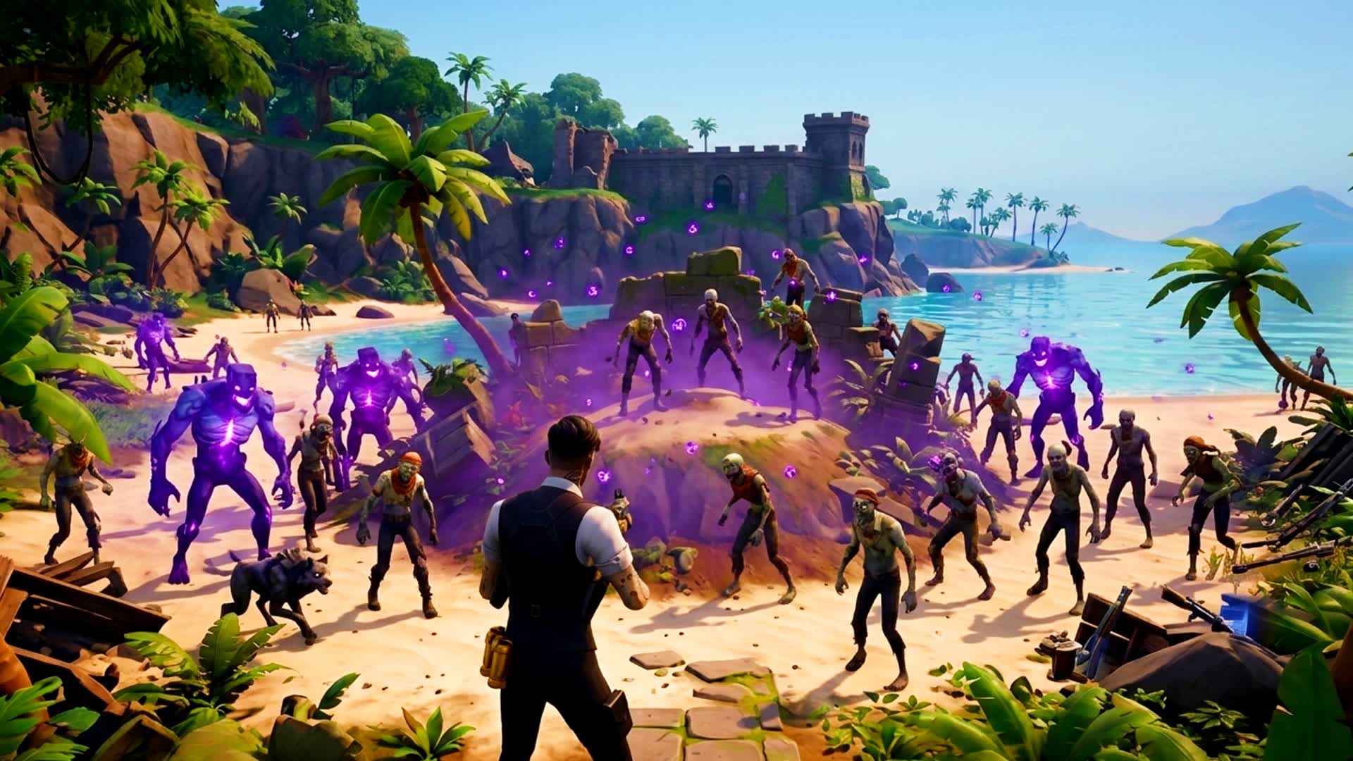 ZOMBIE ISLAND TROPICAL CRIATURAS