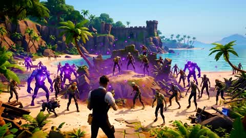 ZOMBIE ISLAND TROPICAL CRIATURAS