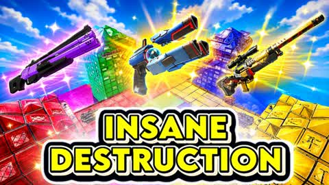 INSANE DESTRUCTION💙💚❤️💛
