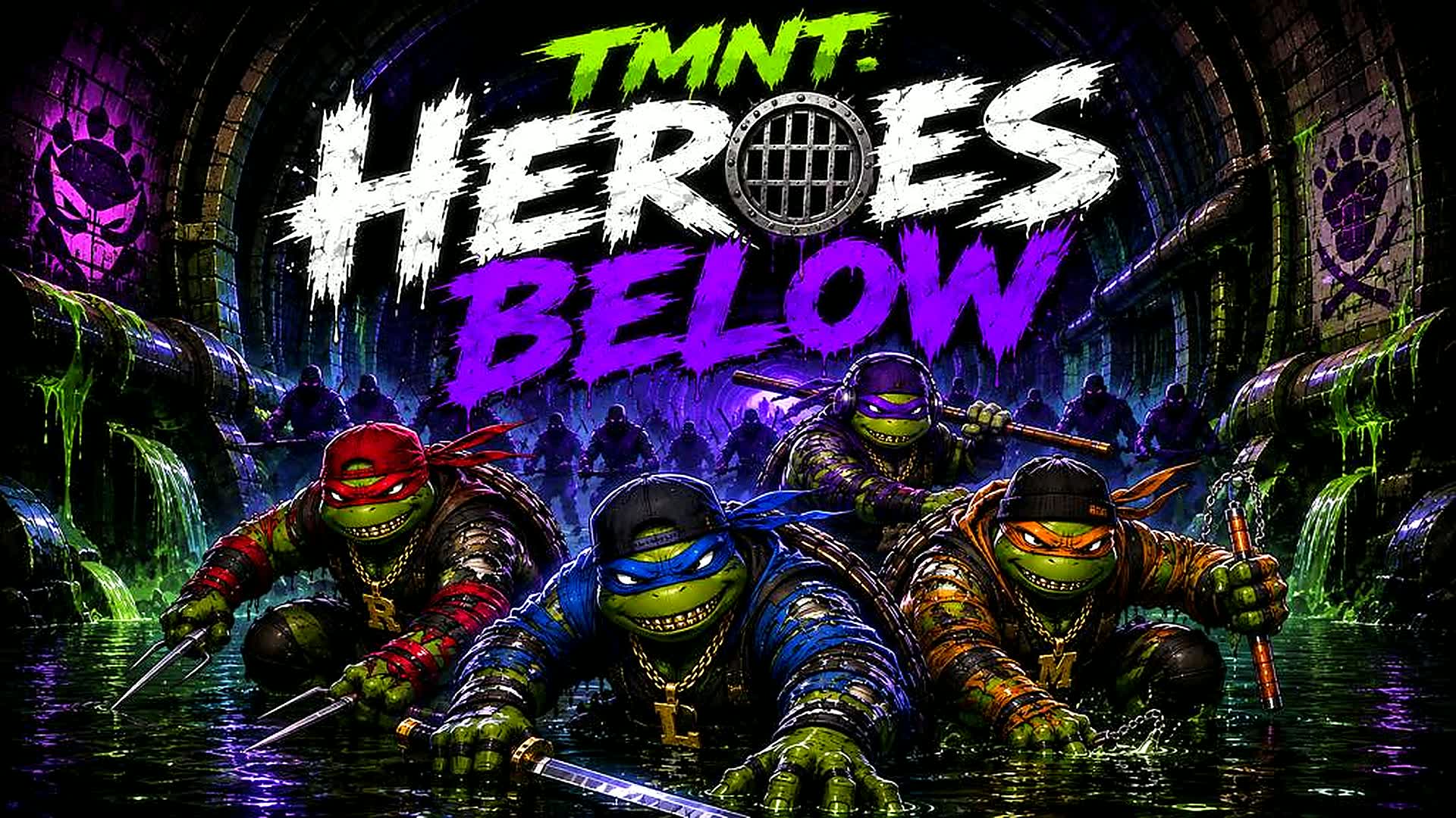 TMNT Heroes Below