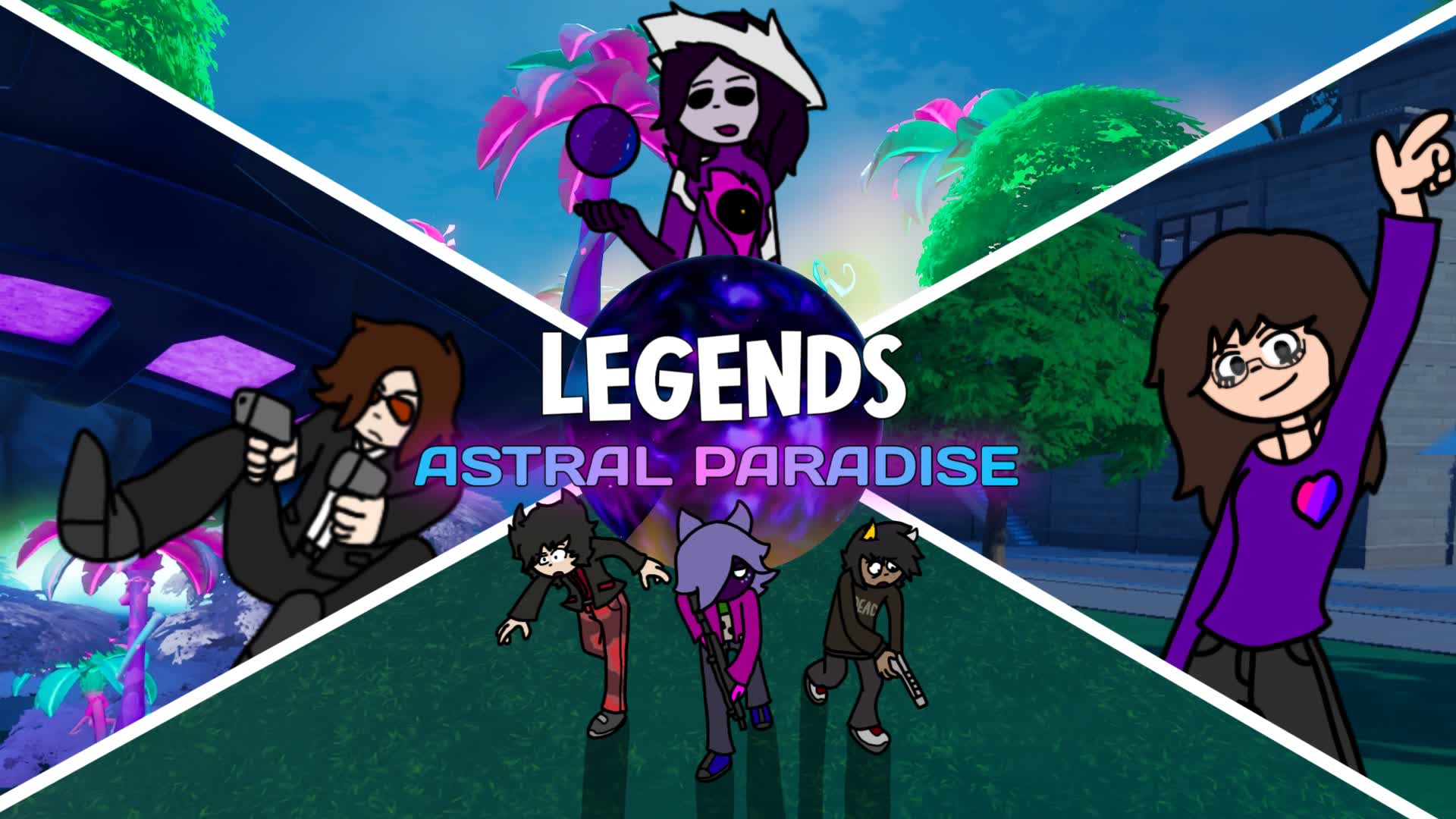 Legends Season 5: ASTRAL PARADISE 4340-8221-9827 by mothical - Fortnite ...