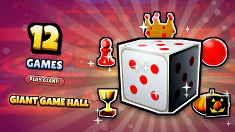 Giant Game Hall: 12 Board Games