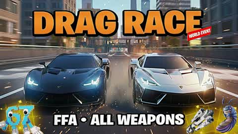 🌃 DRAG RACE CITY - FFA - ALL WEAPONS 🏁