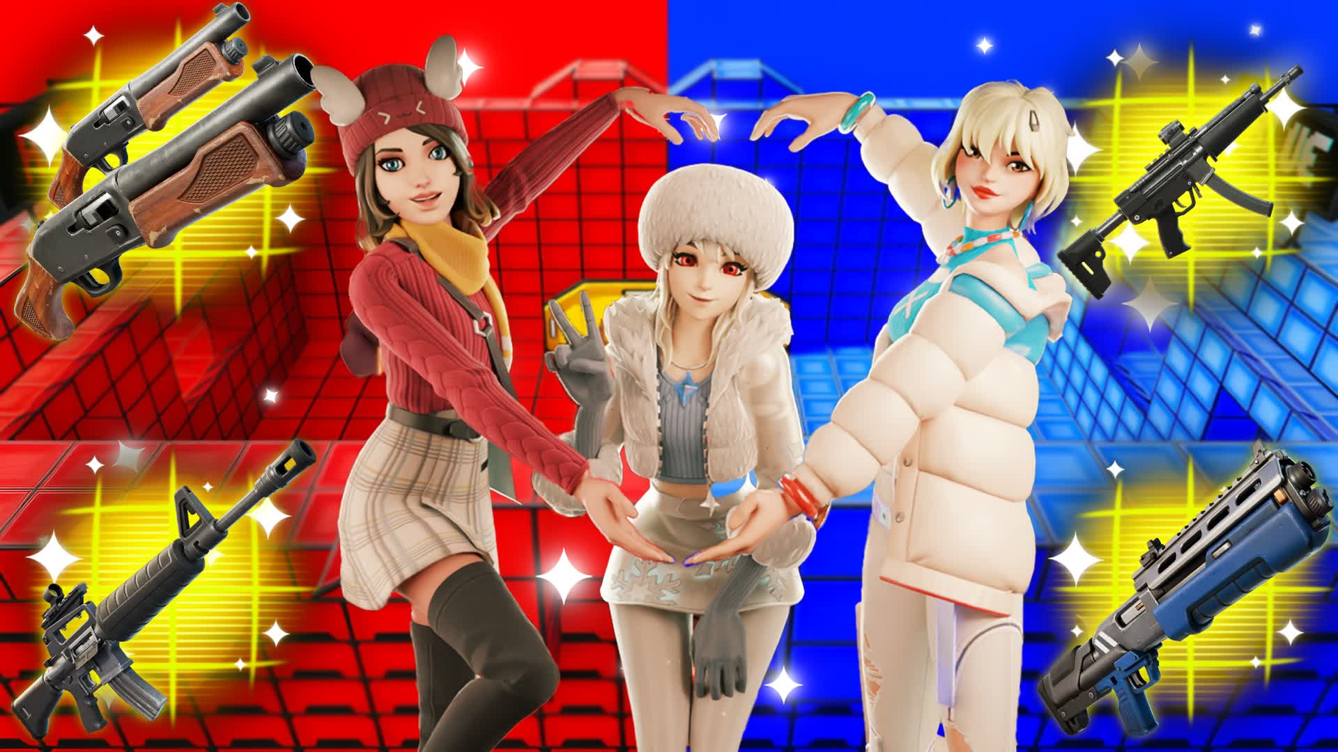 🔥COZY RED VS BLUE🔥