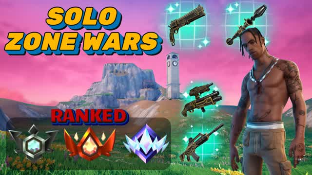 🎮SOLO ZONE WARS⭐WEAPONS OF THE SEASON🎮