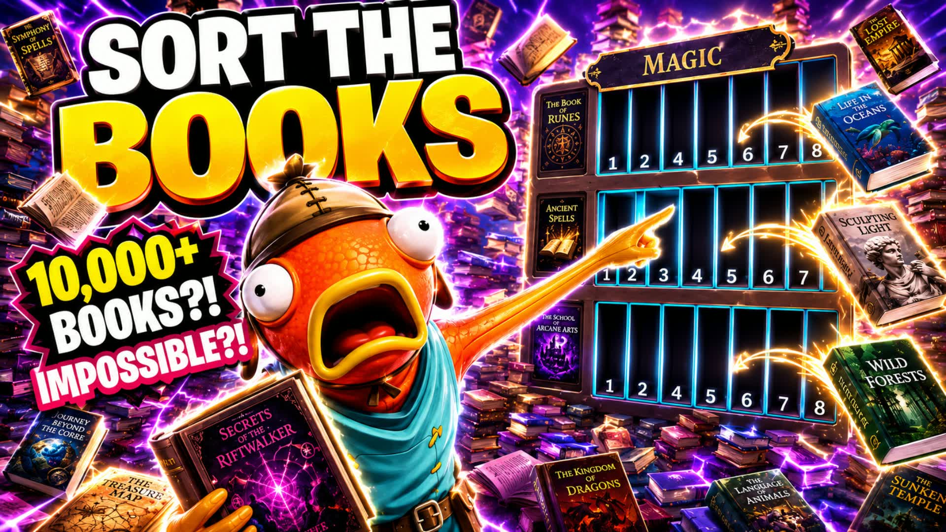 SORT THE BOOKS! 📚