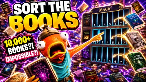 SORT THE BOOKS! 📚
