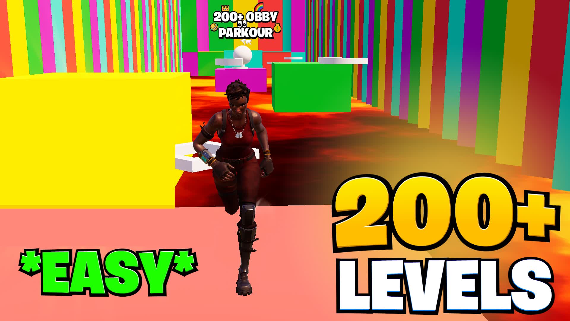 200+ OBBY PARKOUR🌈
