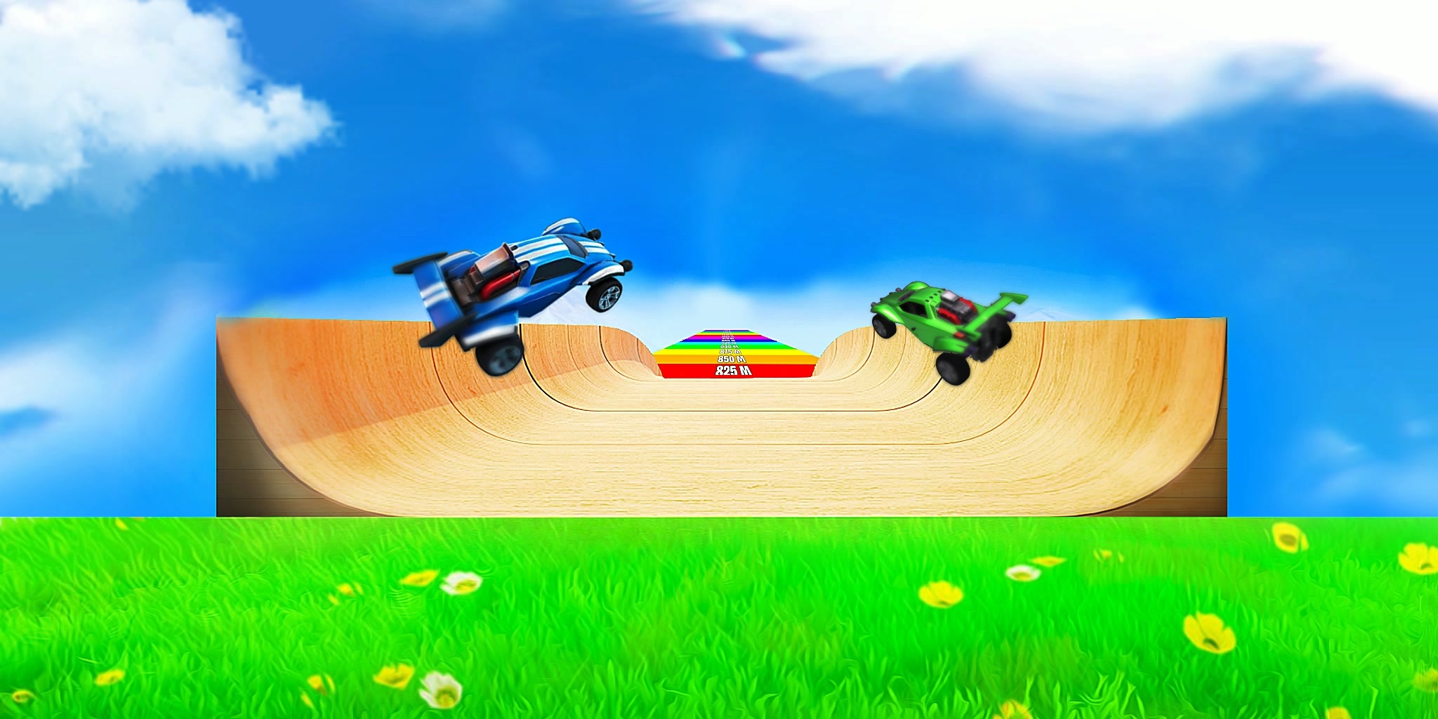 MEGA RAMP JUMP CARS 🚀
