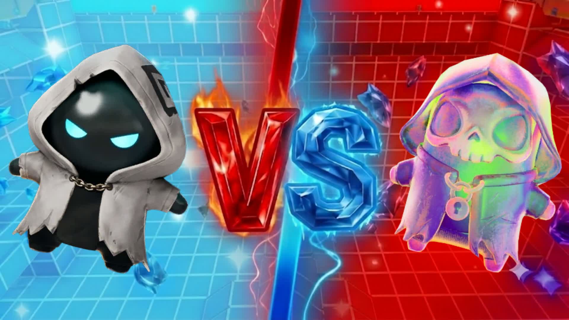 MEGA 🔴🔵 CRAZY RED VS BLUE