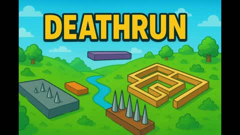 ✨14 Levels Hard Deathrun✨