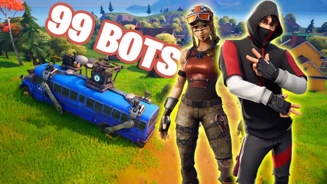 99 BOTS OG VS 16 PLAYERS 🏆