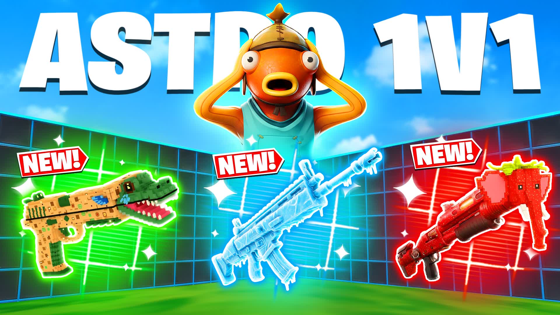 ASTRO 1V1 FFA - ALL GUNS & VEHICLES