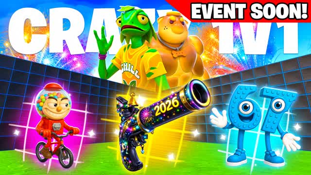 CRAZY 1V1 FFA - ALL GUNS & RIDES