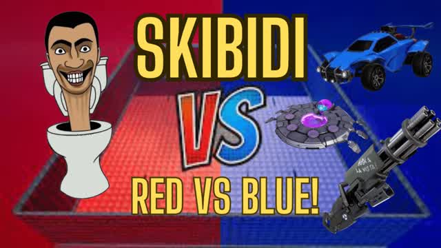 🚽SKIBIDI RED VS BLUE 🔴🔵