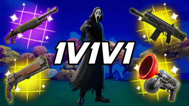 CHOOSE YOUR LOADOUT 1V1V1 FREE FOR ALL