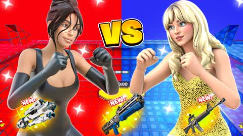 🔴FUNNY KIM VS SABRINA RED VS BLUE🔵