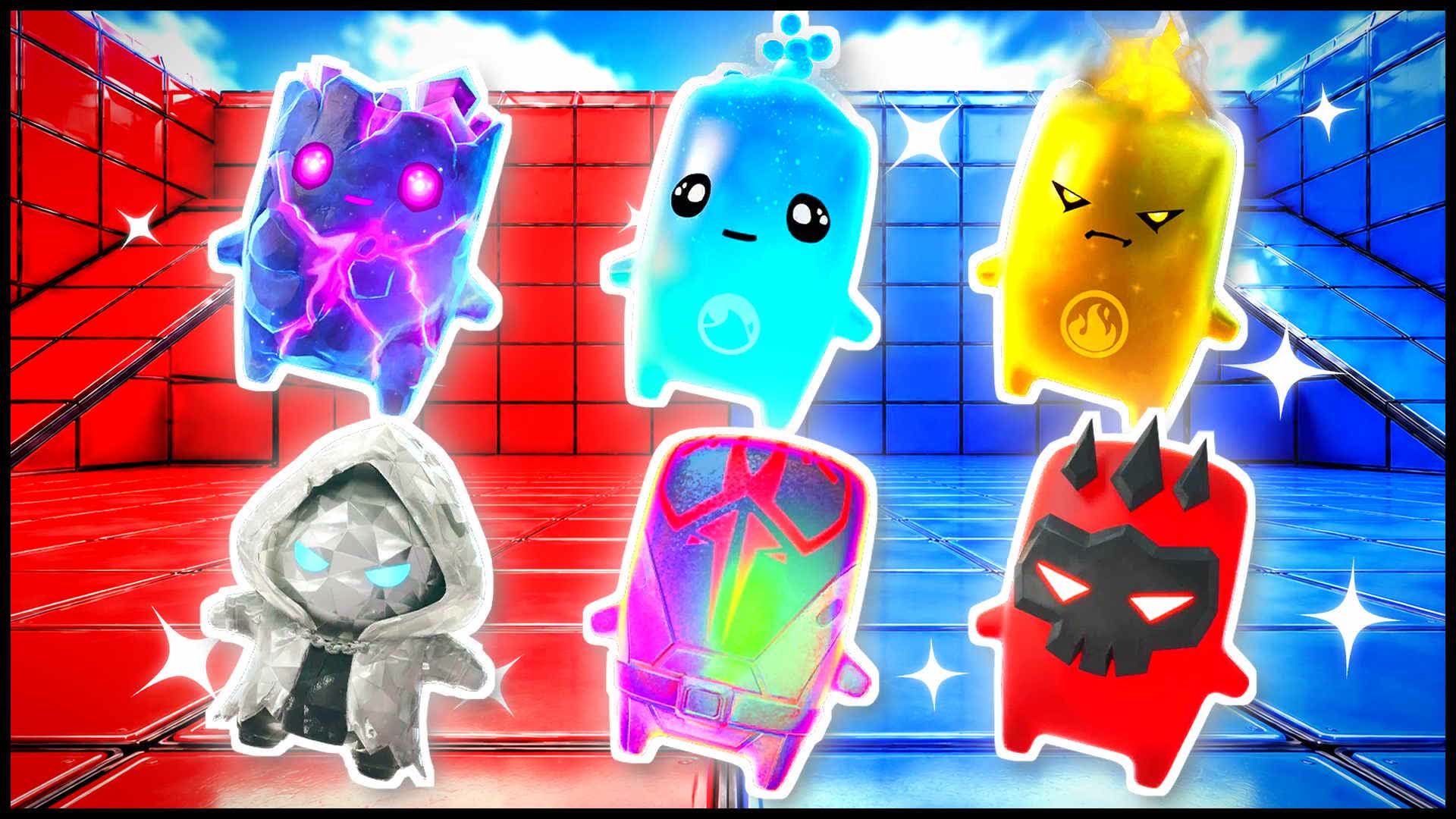 RED VS BLUE STATIC ORBIT 🔴🔵