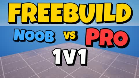 NOOB VS PRO – FREE BUILD 1V1