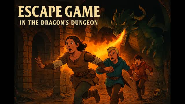 Escape Game in the Dragon's Dungeon