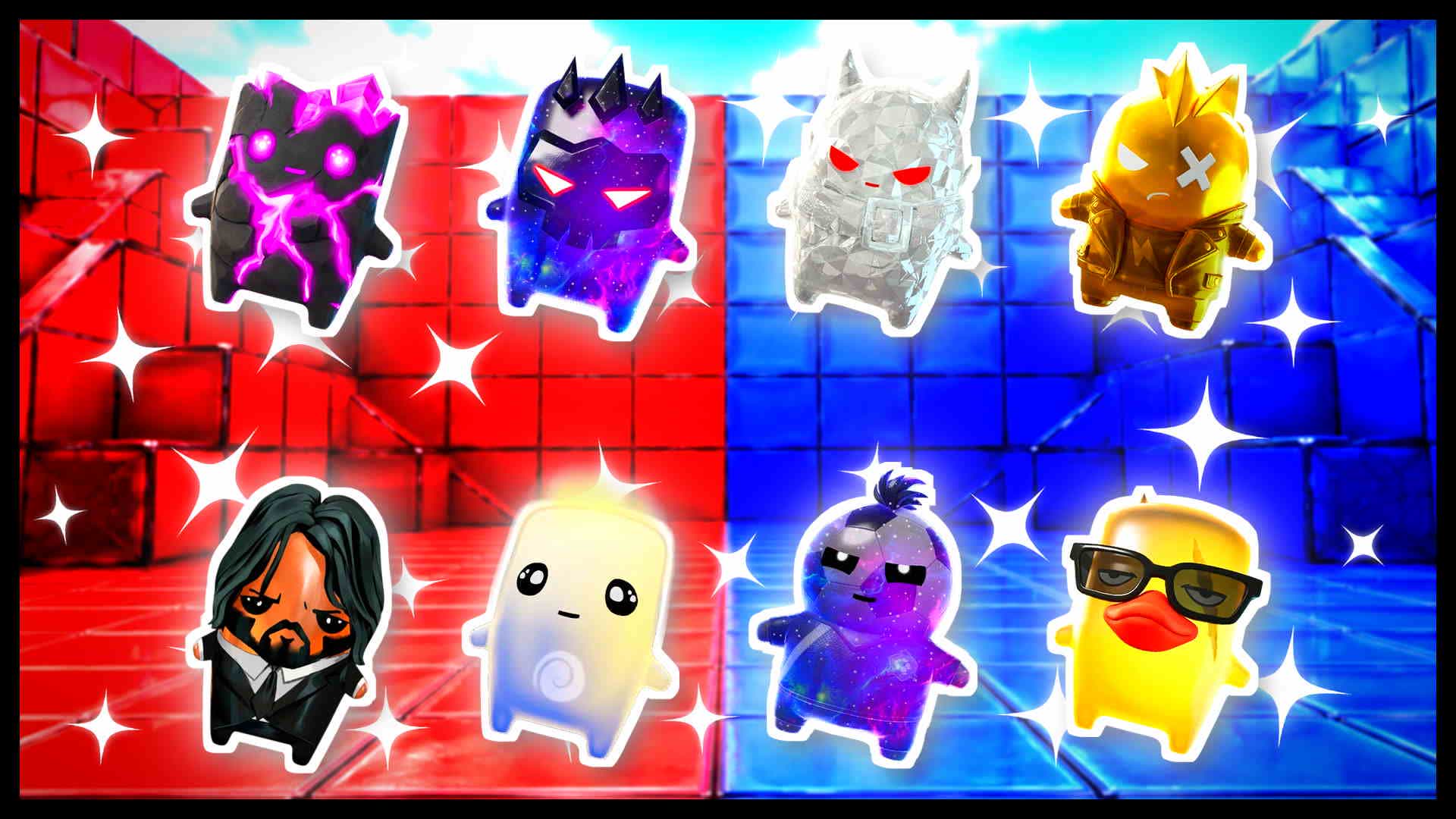 BLUE VS RED TARGET TRACK 🔵🔴
