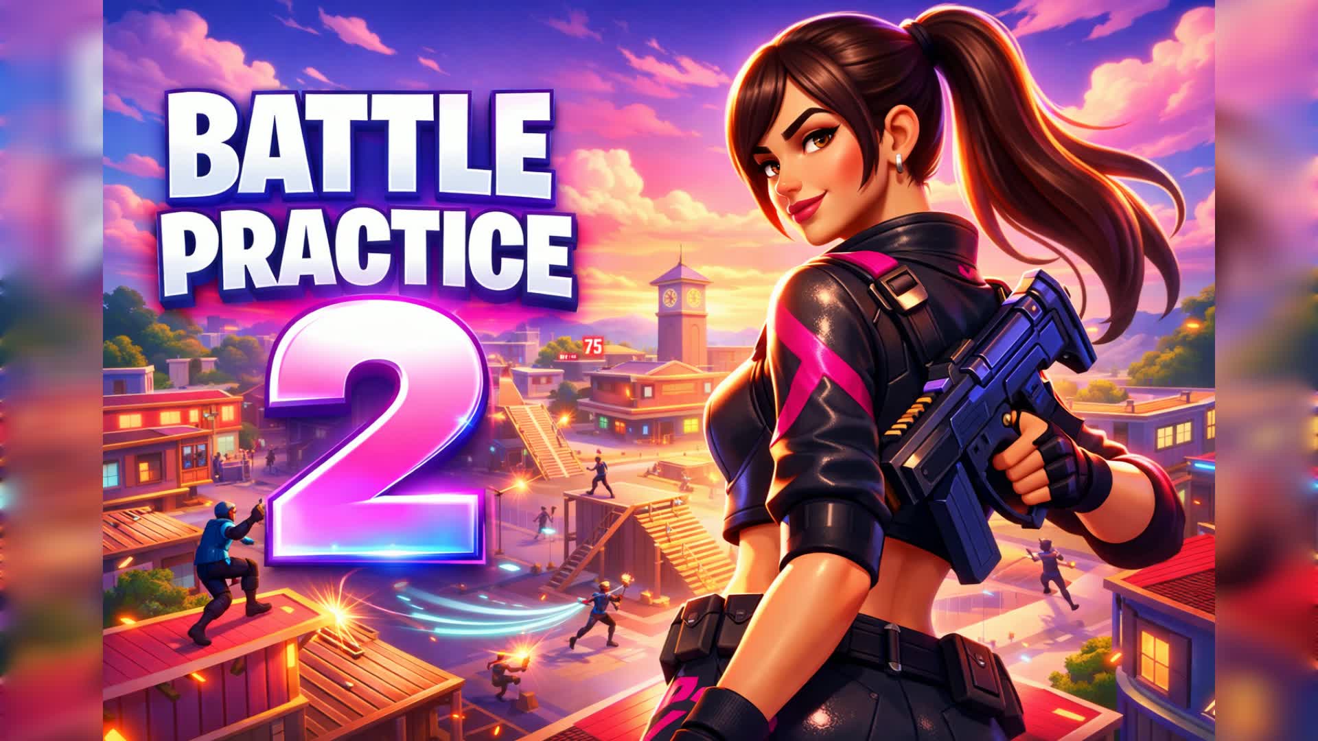 BATTLE PRACTICE 2 - Bots, Zombies, Snipe