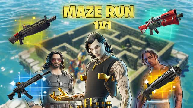 Maze Run - Gun swap training
