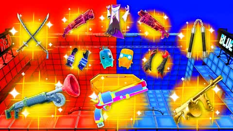 TMNT RED VS BLUE 🔴🔵 ALL GUNS