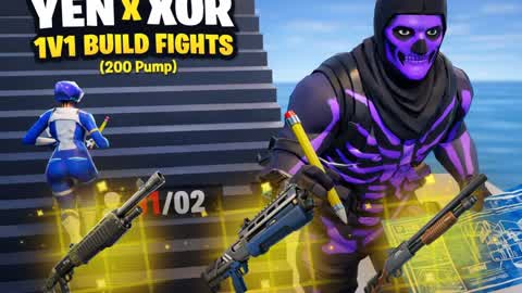 yen x xor 1v1 Build Fights (200 Pumps)
