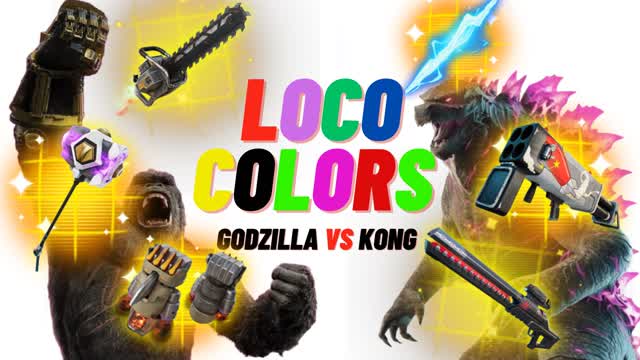 LOCO COLORS GODZILLA VS KONG ⭐