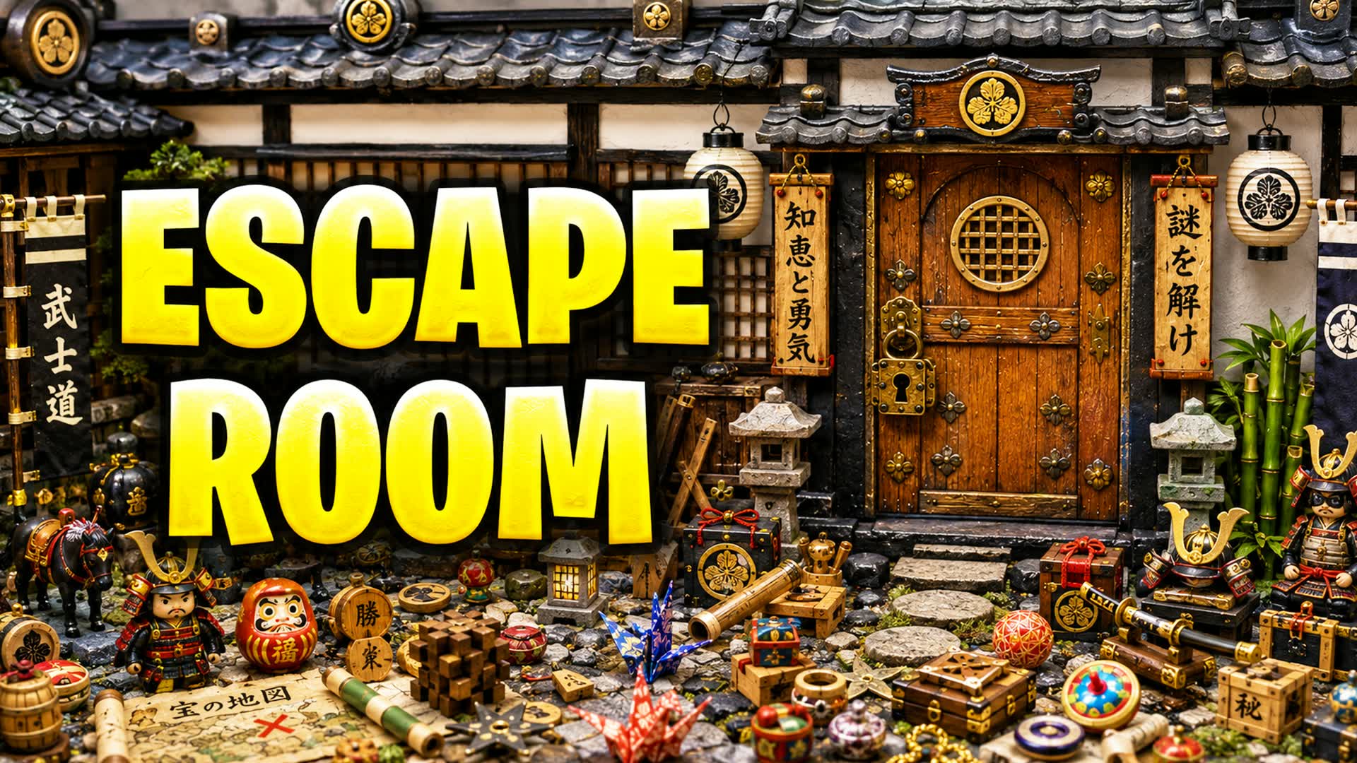 SHOGUN ESCAPE ROOM FIND TREASURES