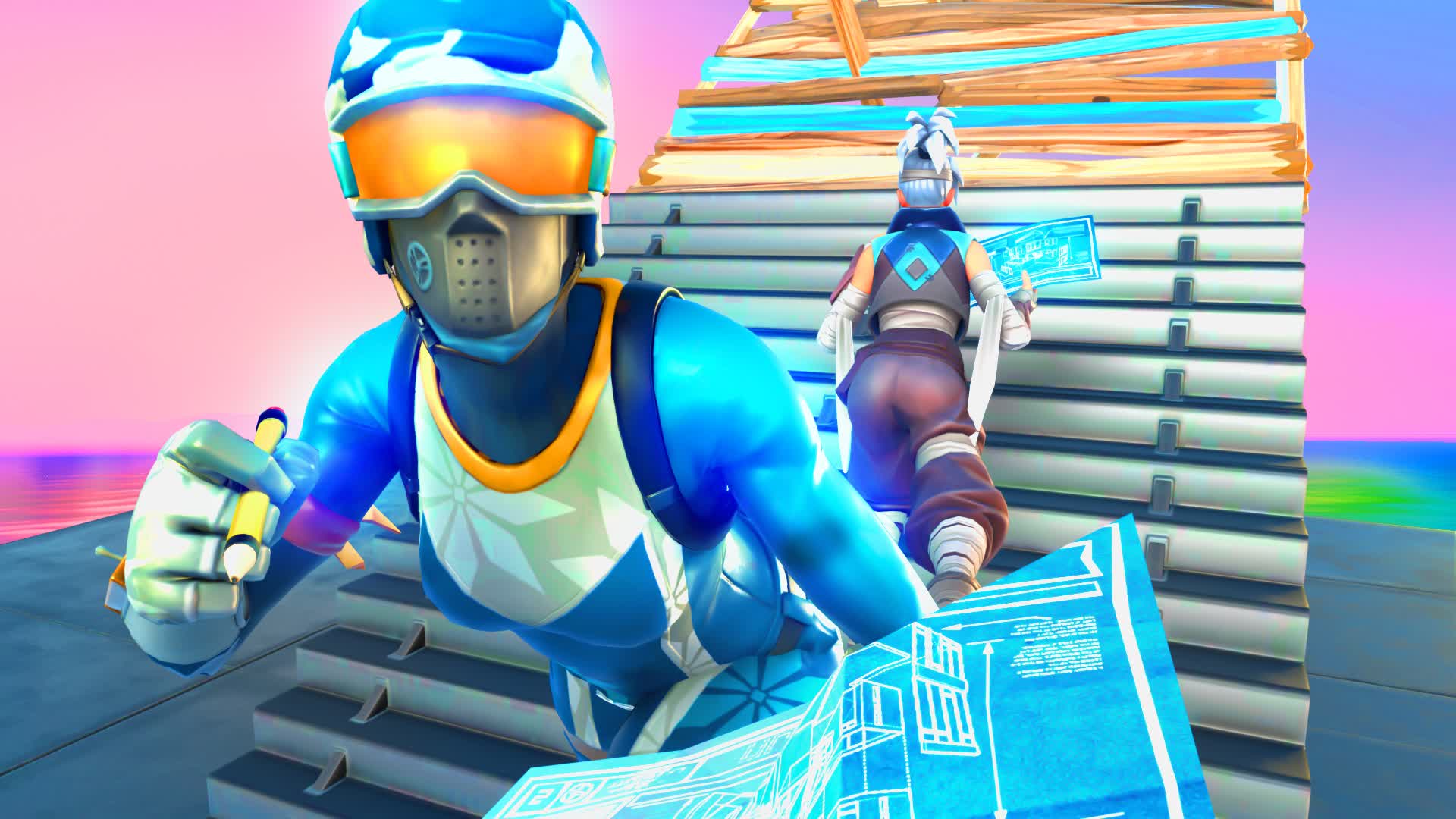 MrClap 1v1 Build Fights📝