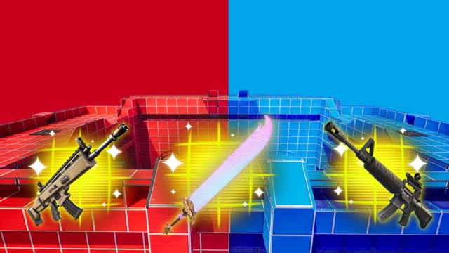 RED VS BLUE BATTLE AMAZING 🔵🔴