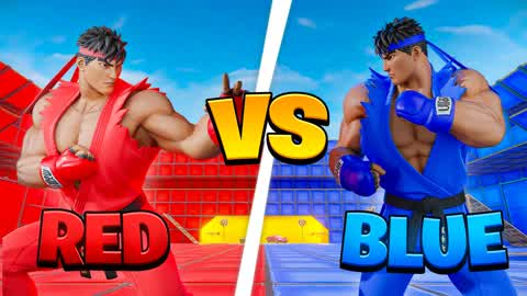 FIGHTER RED VS BLUE 🔴🔵